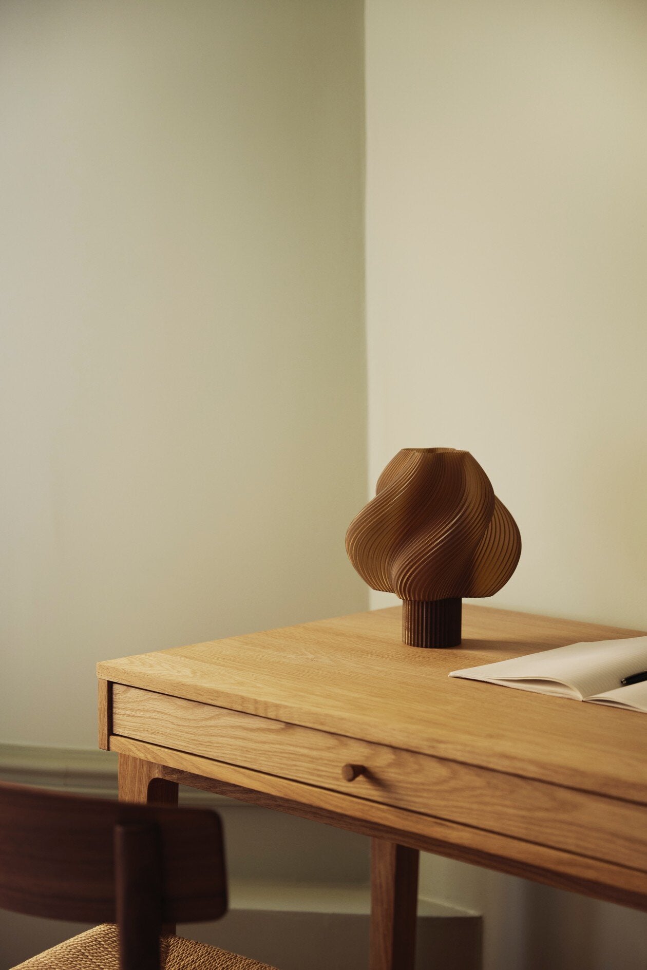 Soft Serve trådløs lampe, H23 cm - Caramel